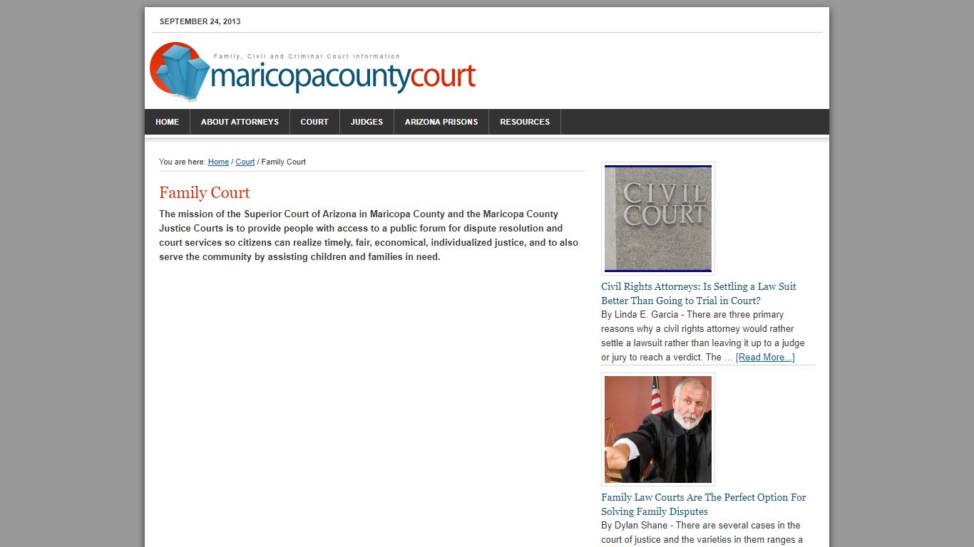 Maricopa County Courts | Family Court